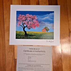 David Najar “Rural Home” Limited Edition Signed Lithograph with COA